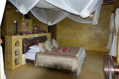 The bedroom of the Retreat