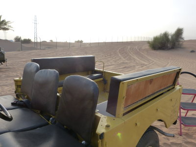 Platinum Heritage takes you out in the desert in 1950's Land Rovers - cool!