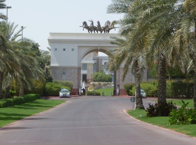 Entrance to the Sheikh's palace