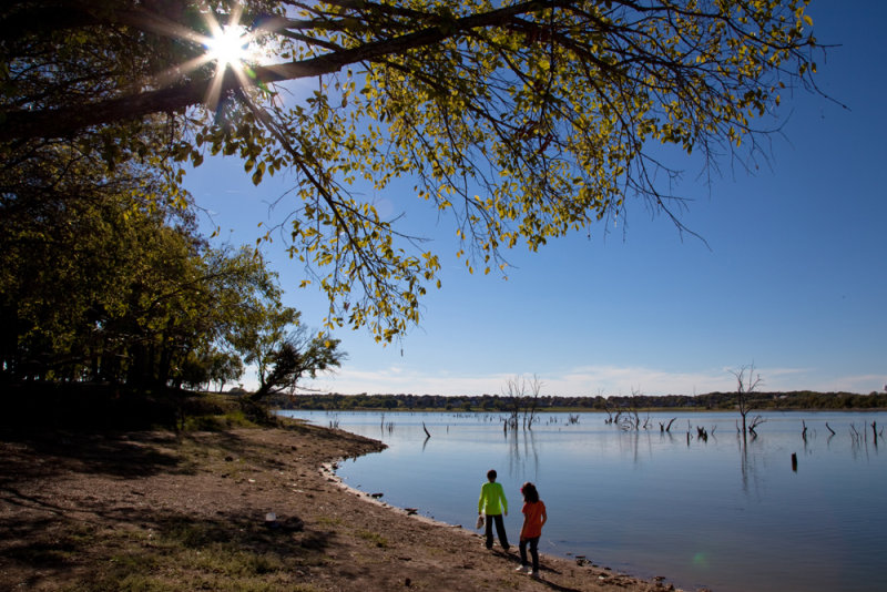 Sun Star Over Lake Ray Hubbard