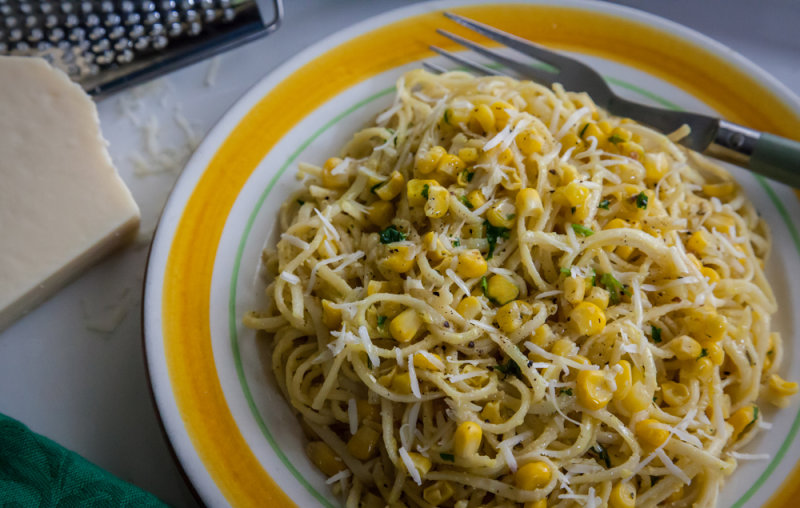 Creamy Corn Pasta