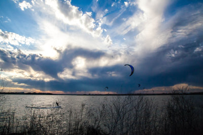 Kiteboarding Lake Ray Hubbard