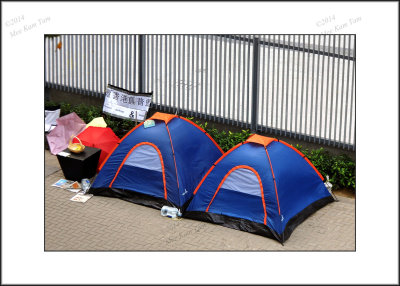 Two Remaining Tents in Central