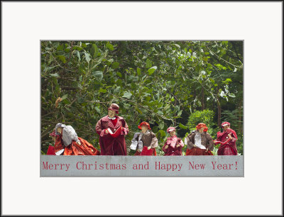 Choral Singers on Rooftop in HK Park