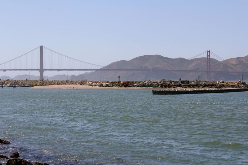 The Marina Cove and the Golden Gate Bridge