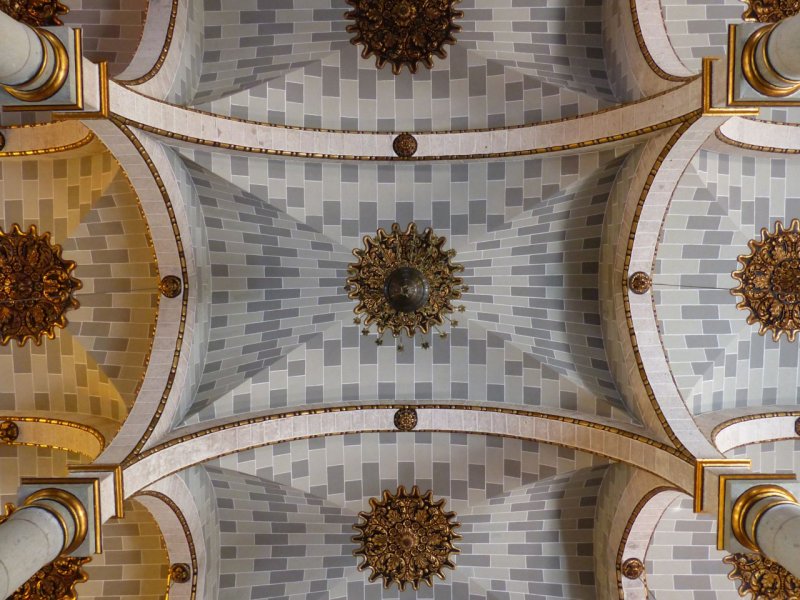 Looking Up in the Immaculate Conception Cathedral