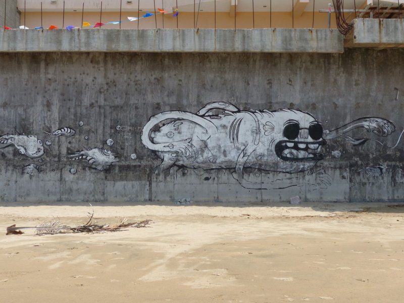 Playa Sabalo Graffiti