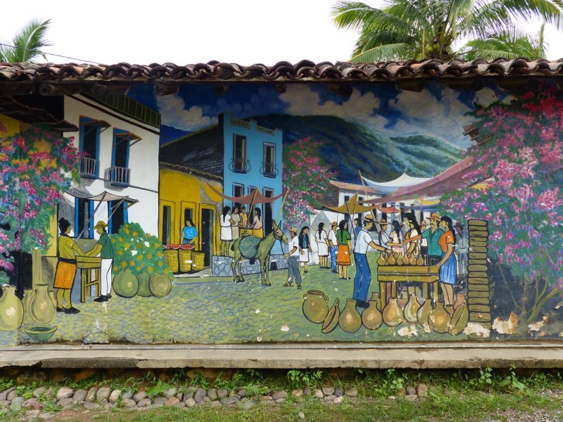 Copala Mexico Mural