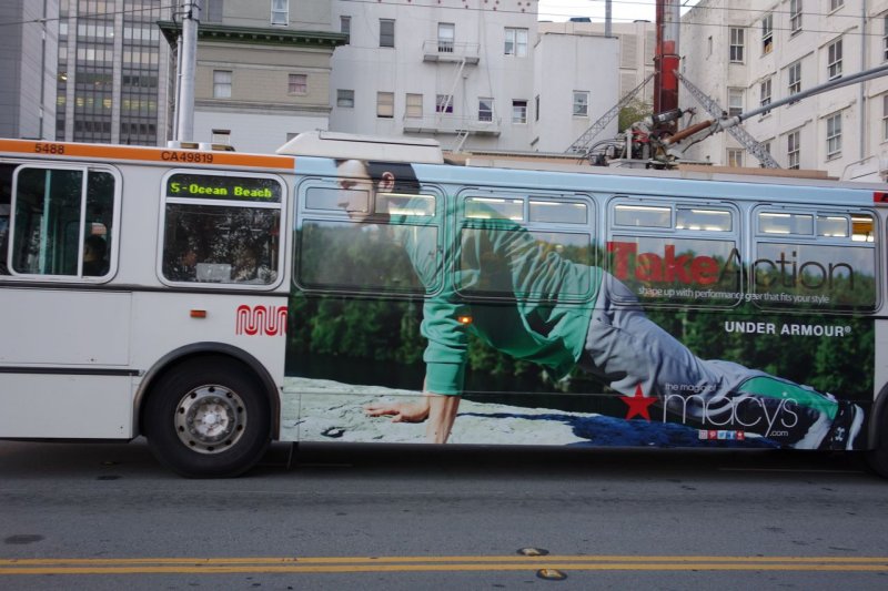 Macy's Bus Wrap