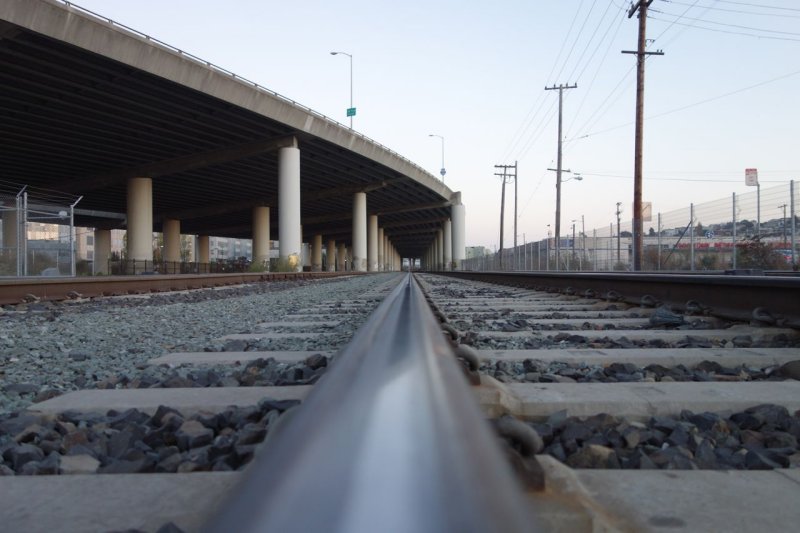 Caltrain Southbound Tracks