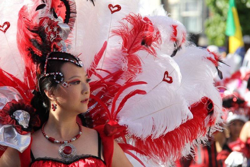 2014 San Francisco Carnaval Festival Dancer