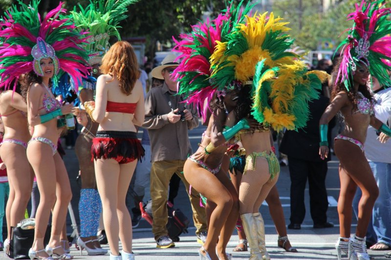San Francisco Carnaval Festival Dancers