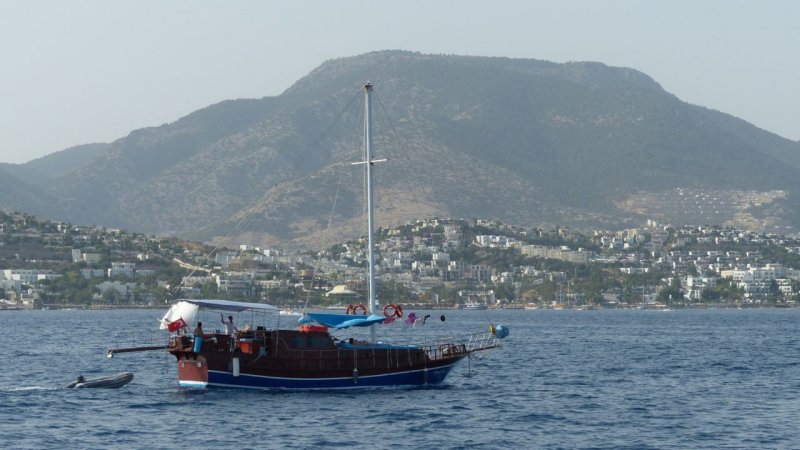 Anchored Outside Bodrum
