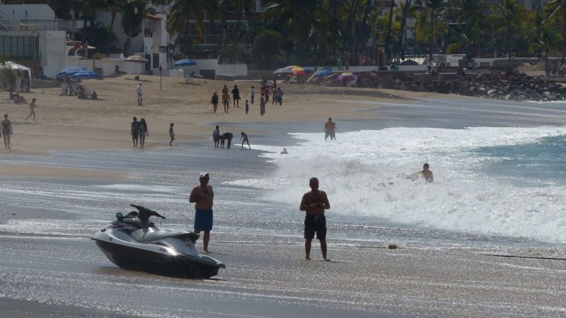 Camarones Beach jet ski