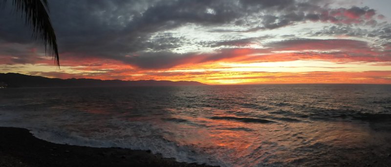 Puerto Vallarta Sunset Panorama