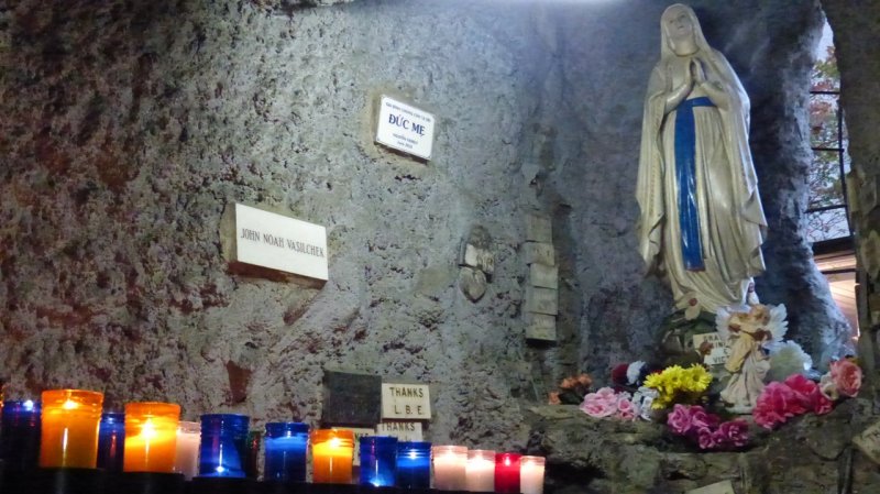 Marian Grotto to Our Lady of Lourdes