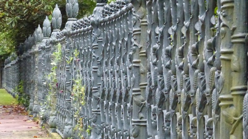 Cornstalk Fence