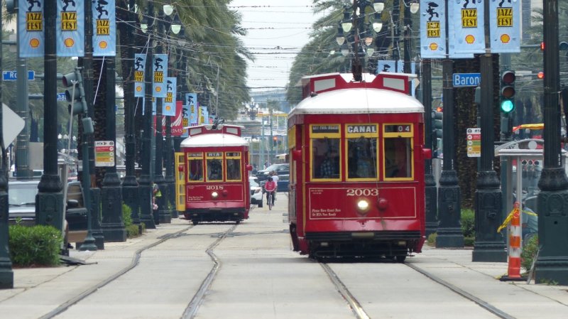 Canal Street Street Cars