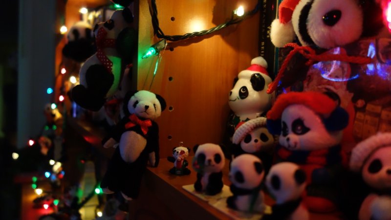 Christmas Pandas