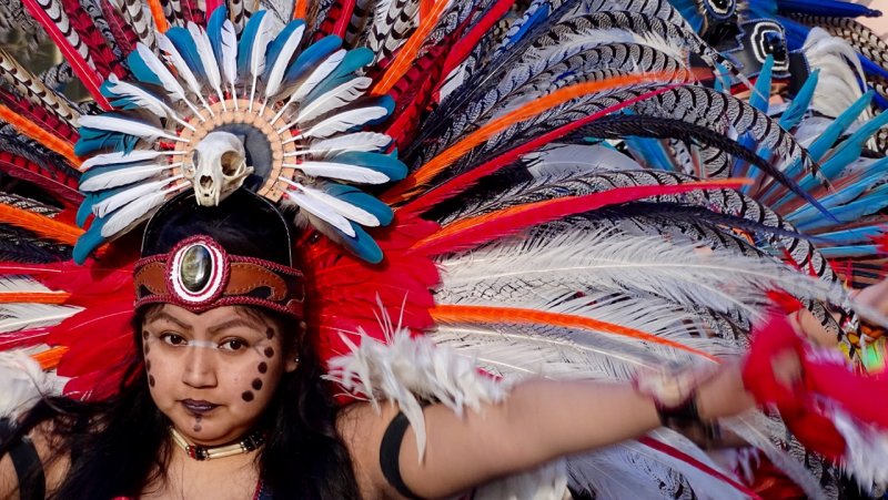 Feather Dance at Superbowl 50