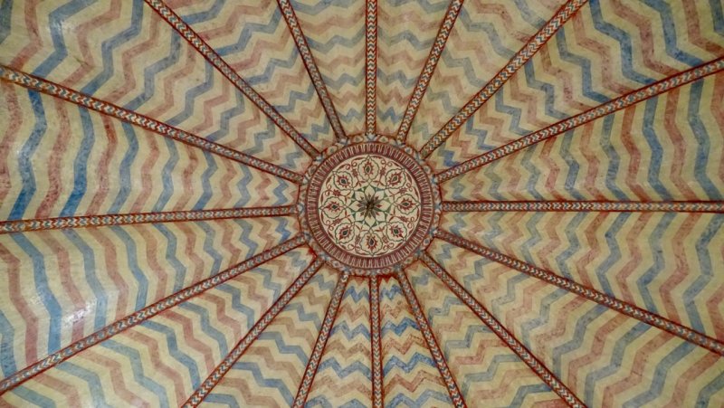 Looking Up in Amer Fort