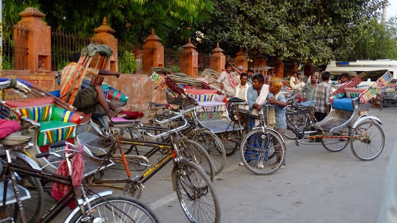 Varanasi Bicycle Rickshaw Drivers