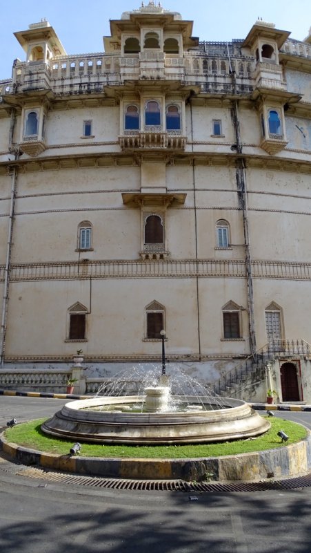 Udaipur City Palace Fountain