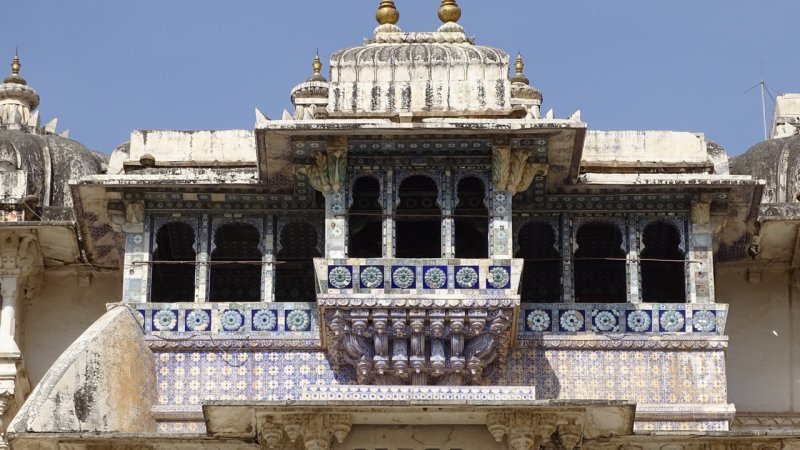 Udaipur City Palace Balcony