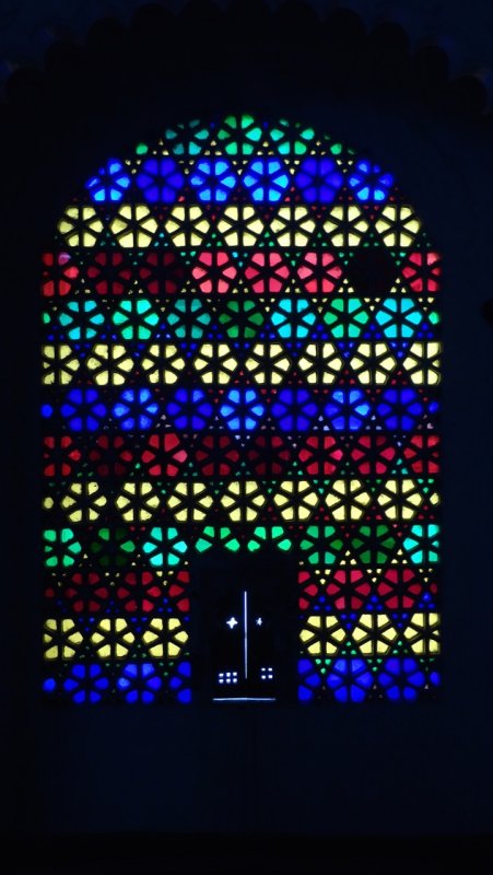 Bagore Ki Haveli Colorful Window