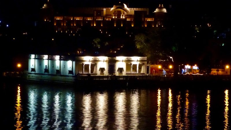 Lake Pichola at Night