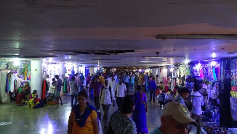 Underground Walkway to Chhatrapati Shivaji Terminus