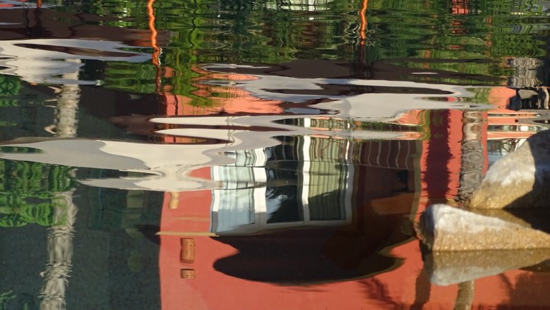 Hacienda del Mar Pool Reflections