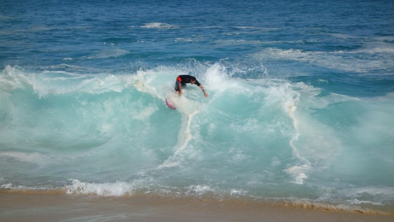 Cabo Skimboarder