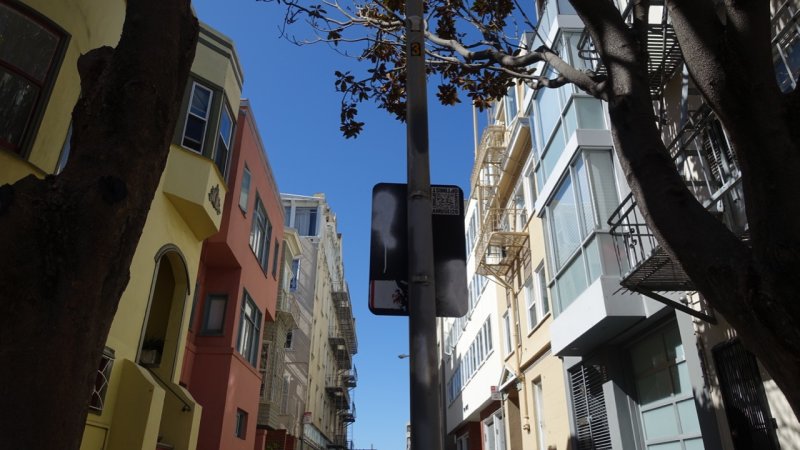 Top of Joice Street