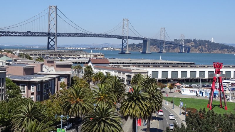 Your typical Bay Bridge shot from AT&T Park