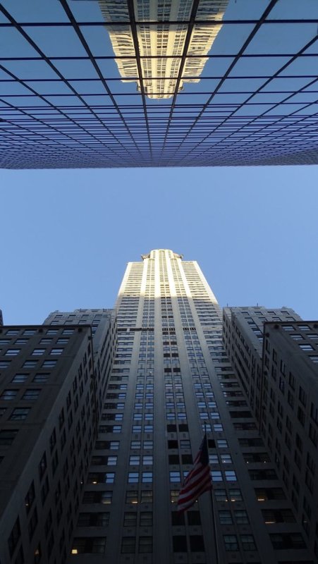 Looking Up at the Chrysler Building