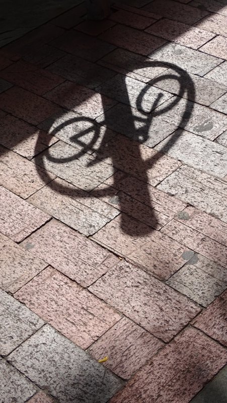 Philadelphia Bike Rack Shadow