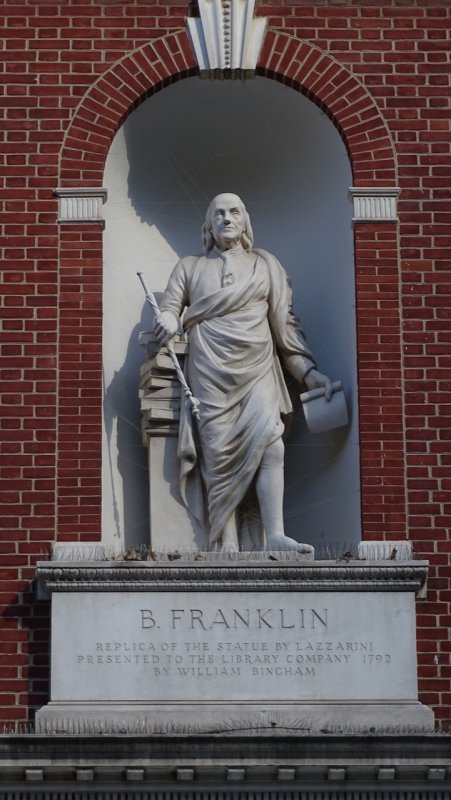 American Philosophical Society Museum Benjamin Franklin Statue