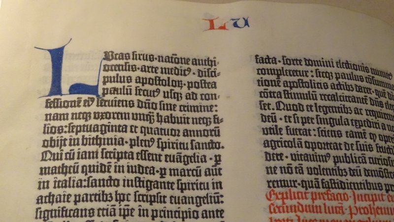 Library of Congress Gutenberg Bible