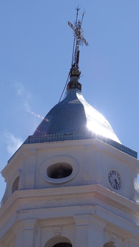 San Sebastin del Oeste Church Steeple