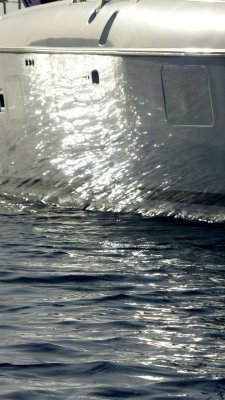 Evening Light on a boat in Knidos Bay