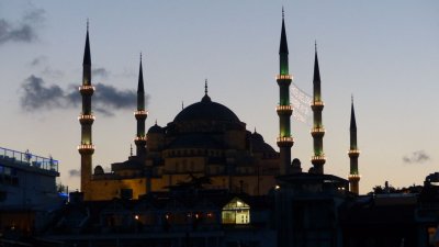 Blue Mosque at Dusk