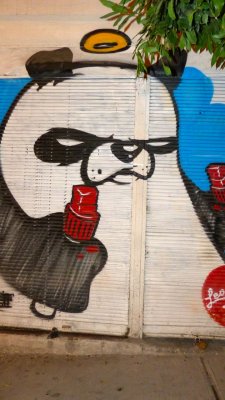 Beyoglu Panda Street Art