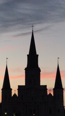 St. Louis Cathedral Sunset