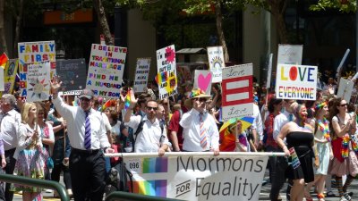 Mormons at the Pride Parade