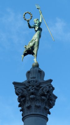 The Goddess of Victory statue