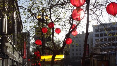 Westfield San Francisco Centre Lunar New Year Lanterns