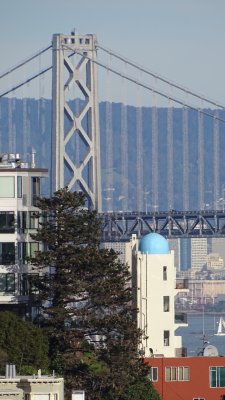 Blue Round Roof on Telegraph Hill