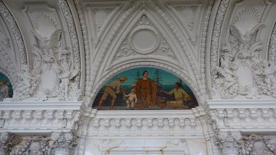 James R. Browning U.S. Courtroom Ceiling