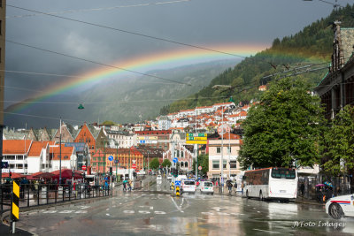 Rainbow Over Bergen
